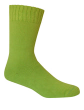 Load image into Gallery viewer, Extra Thick Lime Bamboo Socks - 3 Pack - The Hippie House