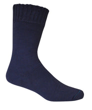 Load image into Gallery viewer, Extra Thick Navy Bamboo Socks - 3 Pack - The Hippie House