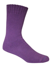Load image into Gallery viewer, Extra Thick Purple Bamboo Socks - 3 Pack - The Hippie House