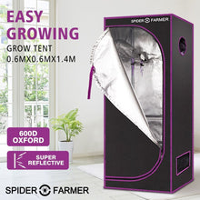 Load image into Gallery viewer, SF Grow Tent 60cm X 60cm X 140cm - The Hippie House
