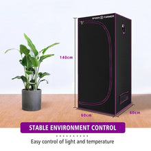 Load image into Gallery viewer, SF Grow Tent 60cm X 60cm X 140cm - The Hippie House