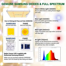 Load image into Gallery viewer, Spider Farmer LED Grow Light - SF1000 - The Hippie House