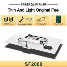 Load image into Gallery viewer, Spider Farmer LED Grow Light - SF2000 - The Hippie House
