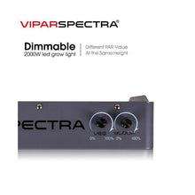 Load image into Gallery viewer, ViparSpectra 2000W LED Grow Light - 10W Dual Chips - VA2000 - The Hippie House