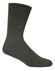 Extra Thick Army Green Bamboo Socks - 3 Pack - The Hippie House