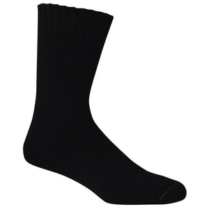 Extra Thick Black Bamboo Socks - The Hippie House