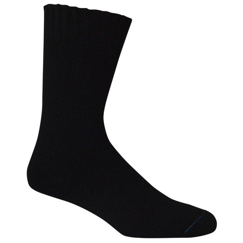 Extra Thick Black Bamboo Socks - The Hippie House
