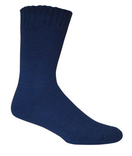 Extra Thick Blue Bamboo Socks - The Hippie House