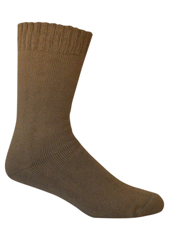 Extra Thick Brown Bamboo Socks - The Hippie House