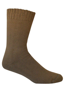 Extra Thick Brown Bamboo Socks - 3 Pack - The Hippie House