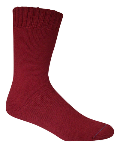 Extra Thick Burnt Red Bamboo Socks - The Hippie House