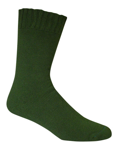 Extra Thick Green Bamboo Socks - The Hippie House