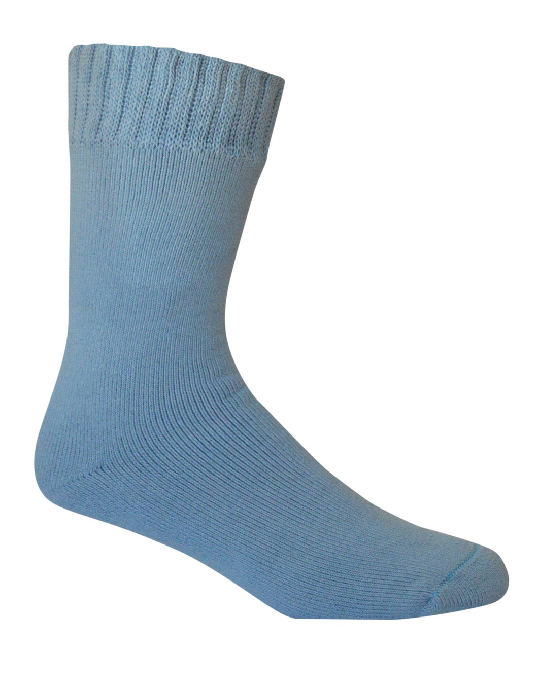 Extra Thick Sky Blue Bamboo Socks - The Hippie House