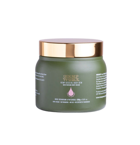 Hemp Body Dew - Rose Geranium And Patchouli - The Hippie House