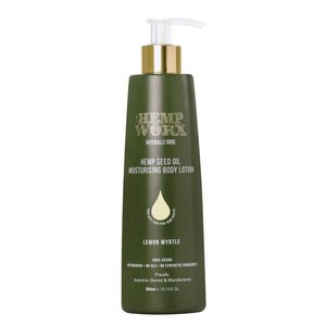 Hemp Body Lotion - Lemon Myrtle - The Hippie House