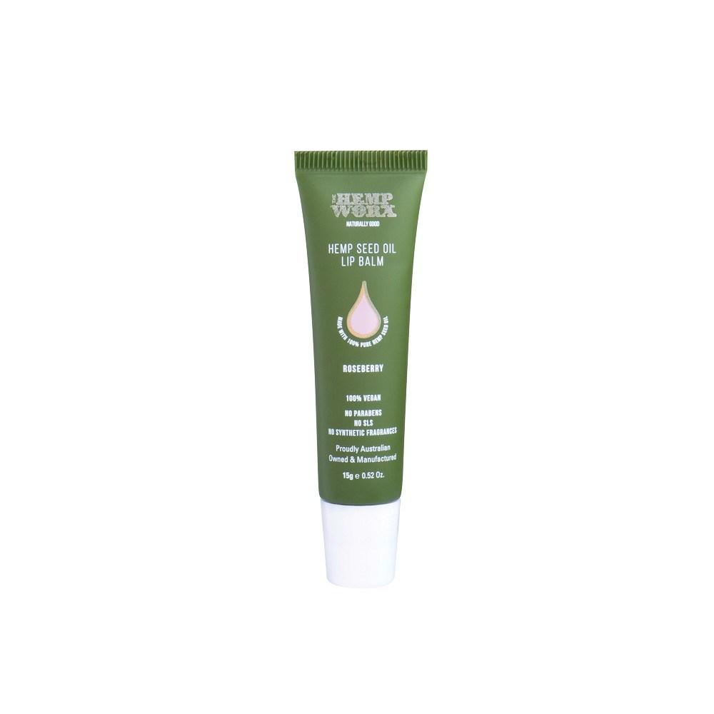 Hemp Lip Balm - Roseberry - The Hippie House