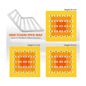 Mars Hydro FC 6500 Full Spectrum LED Grow Light - The Hippie House