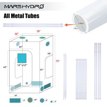 Load image into Gallery viewer, Mars Hydro Grow Tent - 100cm x 100cm x 180cm - The Hippie House
