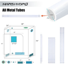 Load image into Gallery viewer, Mars Hydro Grow Tent - 120cm x 60cm x 180cm - The Hippie House
