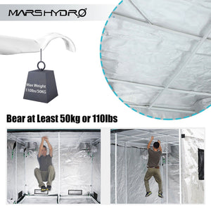 Mars Hydro Grow Tent - 70cm x 70cm x 160cm - The Hippie House