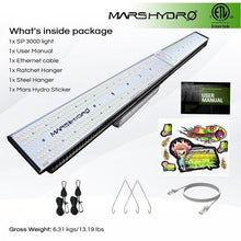 Load image into Gallery viewer, Mars Hydro SP3000 LED Grow Light - The Hippie House
