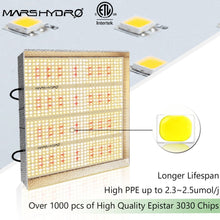 Load image into Gallery viewer, Mars Hydro TS 3000 Full Spectrum LED Grow Light - The Hippie House
