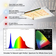 Load image into Gallery viewer, Mars Hydro TS 600 Full Spectrum LED Grow Light - The Hippie House
