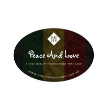 Load image into Gallery viewer, Peace And Love Incense Sticks - 100 Grams - The Hippie House
