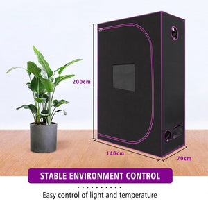 SF Grow Tent 140cm X 70cm X 200cm - The Hippie House