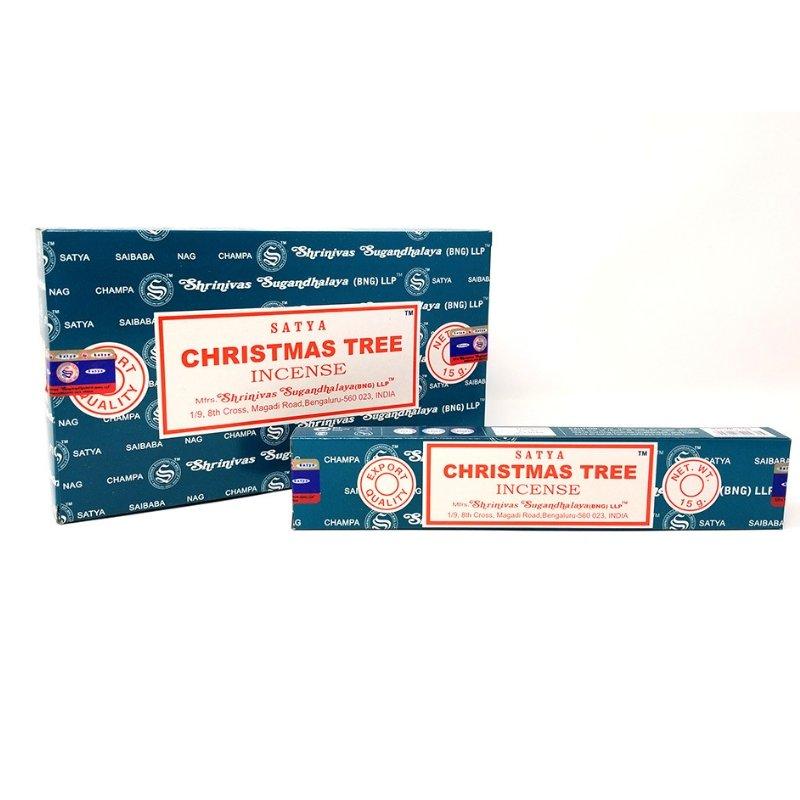 Satya Christmas Tree Incense Sticks - 180 Grams - The Hippie House