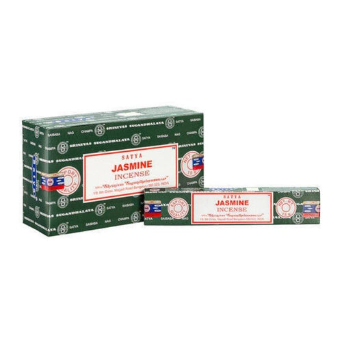 Satya Jasmine Incense Sticks - 180 Grams - The Hippie House