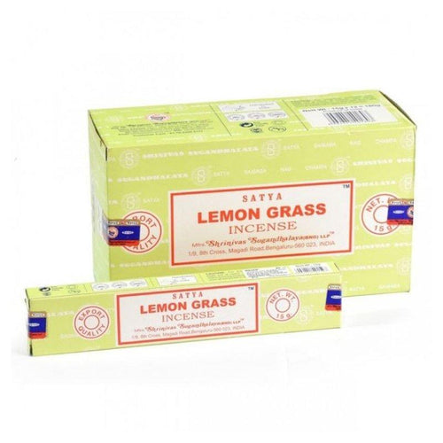 Satya Lemongrass Incense Sticks - 180 Grams - The Hippie House