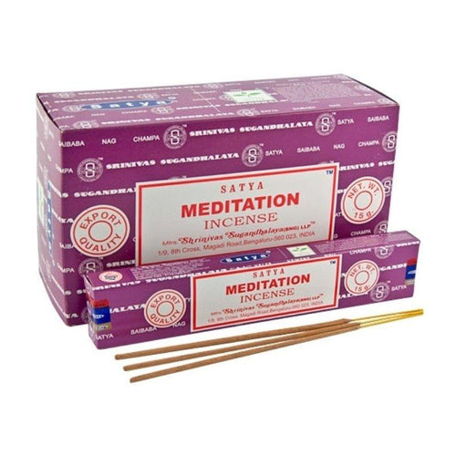 Satya Meditation Incense Sticks - 180 Grams - The Hippie House