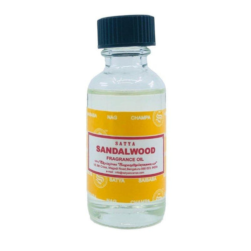 Satya Sandalwood Fragrance Oil - The Hippie House