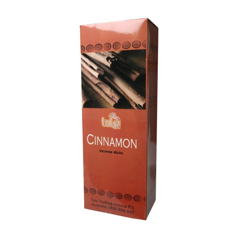 Tulsi Cinnamon Incense Sticks - 6x20g - The Hippie House