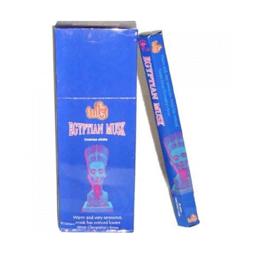 Tulsi Egyptian Musk Incense Sticks - 6x20g - The Hippie House