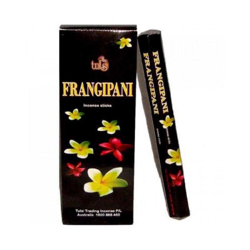 Tulsi Frangipani Incense Sticks - 6x20g - The Hippie House