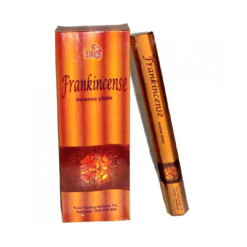 Tulsi Frankincense Incense Sticks - 6x20g - The Hippie House
