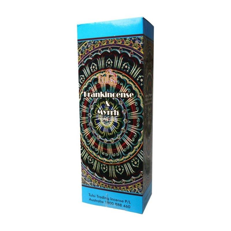 Tulsi Frankincense & Myrrh Incense Sticks - 6x20g - The Hippie House