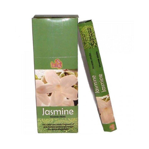 Tulsi Jasmine Incense Sticks - 6x20g - The Hippie House