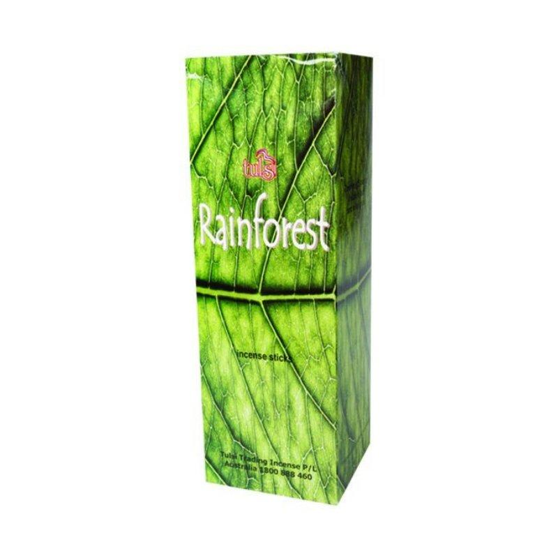 Tulsi Rainforest Incense Sticks - 6x20g - The Hippie House