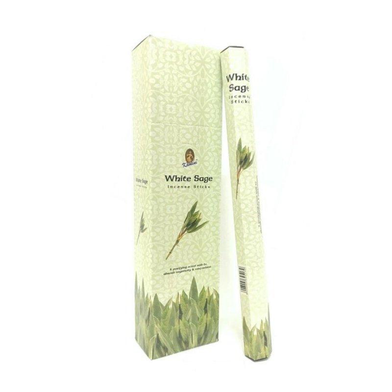 White Sage Garden Incense Sticks - Kamini - Box Of 6 - The Hippie House